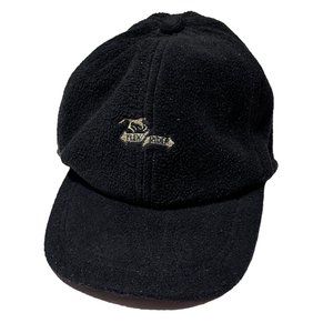 Flex Rider Equestrian Black Fuzzy Cap Winter Hat Ear Flaps